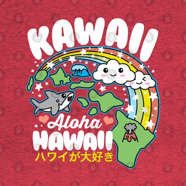 Kawaii Hawaii by DetourShirts
